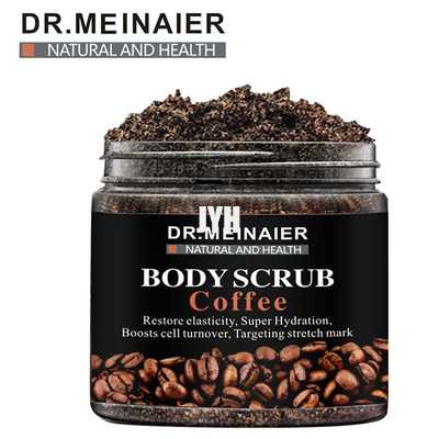GMPC Natural Coffee Scrub Exfoliating Dead Sea Salt Scrub Acne Removal