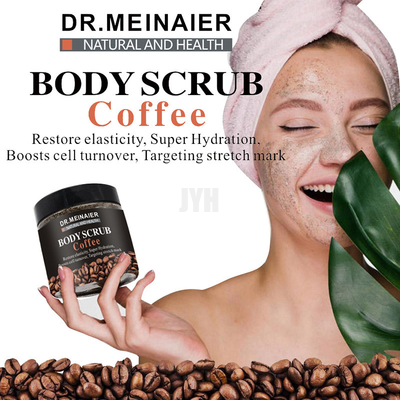 GMPC Natural Coffee Scrub Exfoliating Dead Sea Salt Scrub Acne Removal