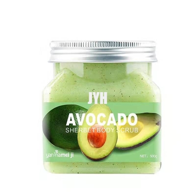 ODM Avocado Facial Body Scrub Organic Exfoliante Deep Cleansing Moisturizing