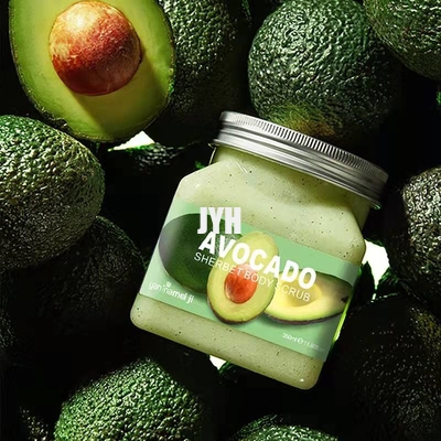 ODM Avocado Facial Body Scrub Organic Exfoliante Deep Cleansing Moisturizing
