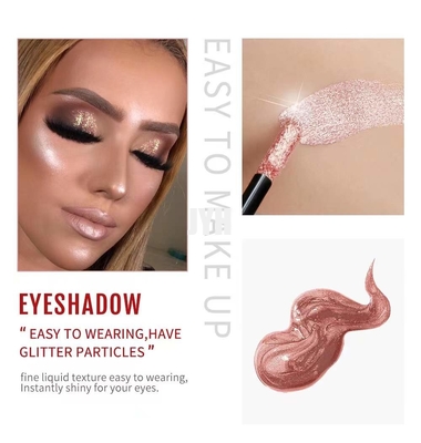 Waterproof Luminous Eye Makeup Eyeshadow Private Label 10 Colors