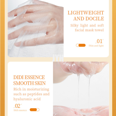 Whitening Face Mask Organic Milk Olive VC Snail Plant Extract Moisturizing Facial Mask For Sheet