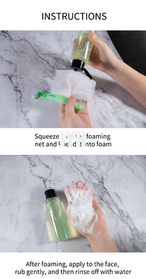 150ml Amino Acid Gentle Face Wash PH Balanced Gel Glowing Skin Foaming Face Wash Facial Cleanser