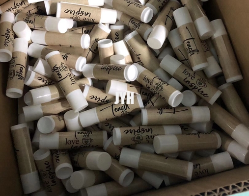 Adult Organic Clear Lip Balm Fragrance Free SPF 15 Christmas Gift Wrapping
