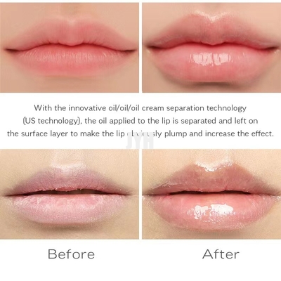 High Shine Non Sticky Lip Gloss Hydrating Lustrous Clear Lip Plumper Oil
