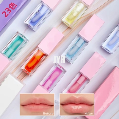 Custom Unique Shape Natural Fruit Lip Oil Gloss Private Label Lip Oil 5G