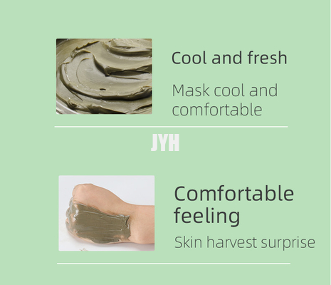 Cleansing Anti Acne Facial Clay Mask Face Mung Bean Purifying Green Mask