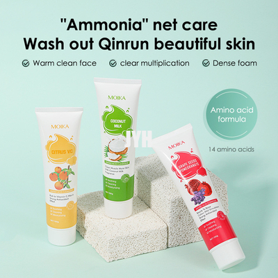 ISO Vc Whitening Cream Amino Acid Vitamin Facial Wash Deep Cleansing Face Cleanser