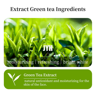 Instantly Quenches Skin Hydrated Green Tea Facial Masks Contains Vitamin E Collagen