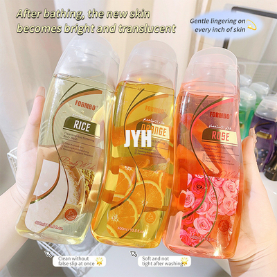 400ml Body Wash Gel Aromatherapy Skin Cleansing Smoothing Brightening Exfoliating