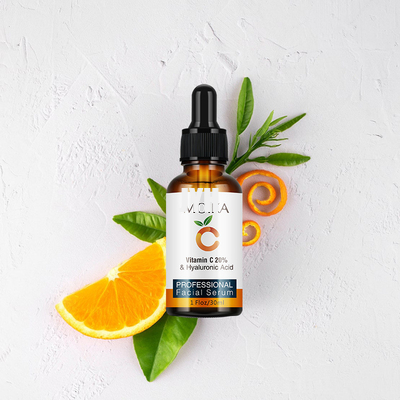 30ml Facial Vitamin C Brightening Serum With Hyaluronic Acid