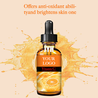 MSDS OEM Skin Care Products Anti Aging Vitamin C Facial Serum With Hyaluronic Acid