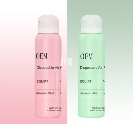 MSDS OEM Skin Care Products No Rinse Refreshing Oil Control Dry Hair Care Spray