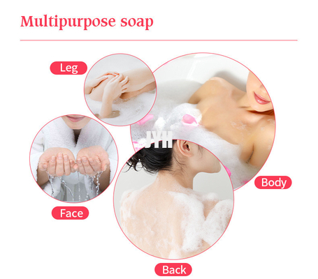 100G/pcs Handmade Vegan Bar Soap Cold Pressed For Face And Body