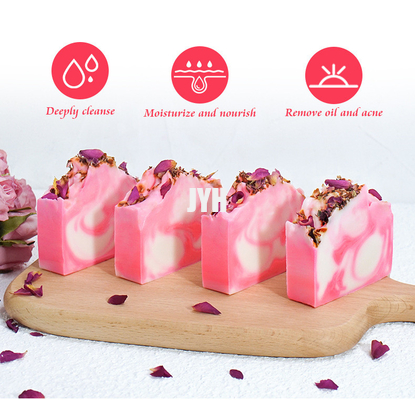 100G/pcs Handmade Vegan Bar Soap Cold Pressed For Face And Body