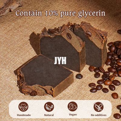 80G/pcs Coffee Facial Soap Cold Process Fruit Scented Hand Soap
